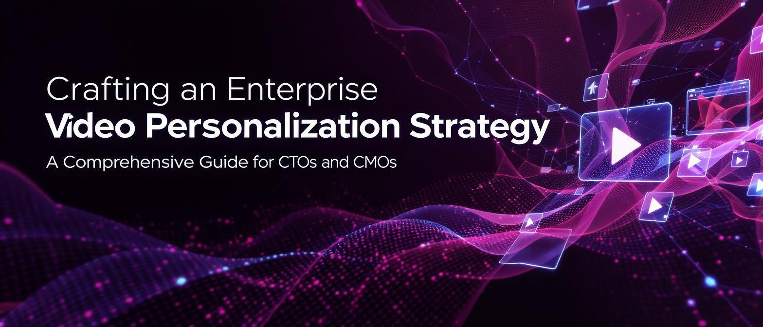 Crafting an Enterprise Video Personalization Strategy: A Comprehensive Guide for CTOs and CMOs