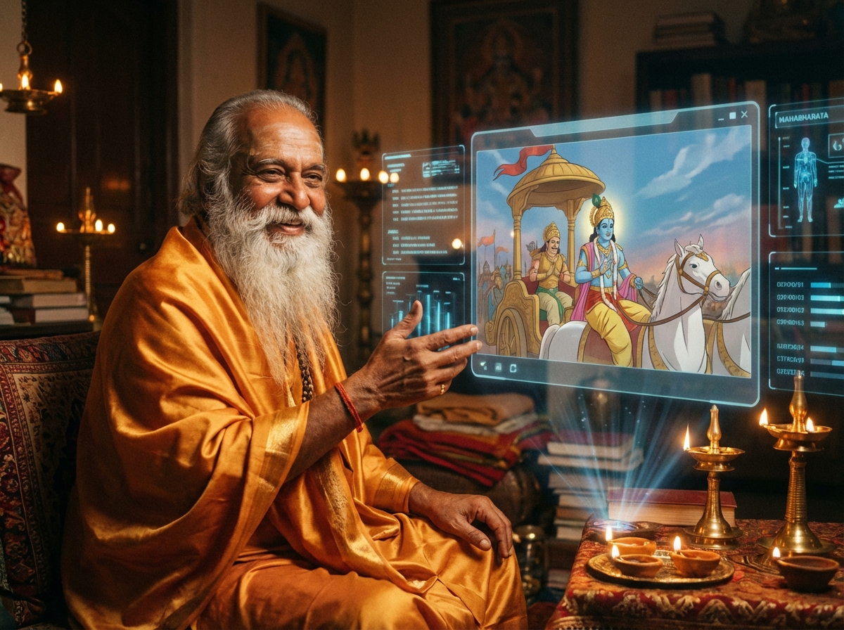 Regional devotional content growth visualization