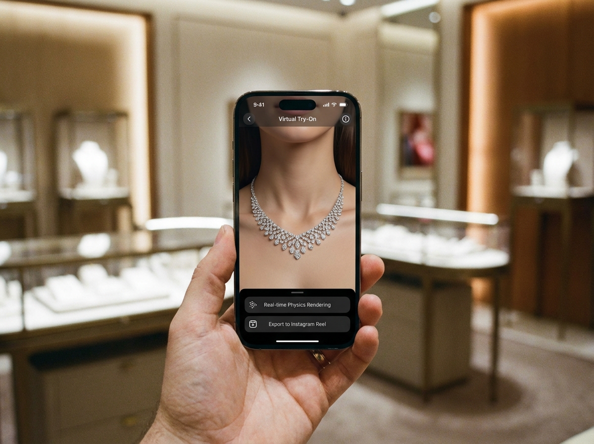 AI spokesperson and bridal jewelry video creative for multilingual campaigns