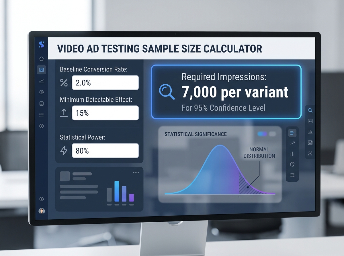 Sample size calculator and experiment design grid