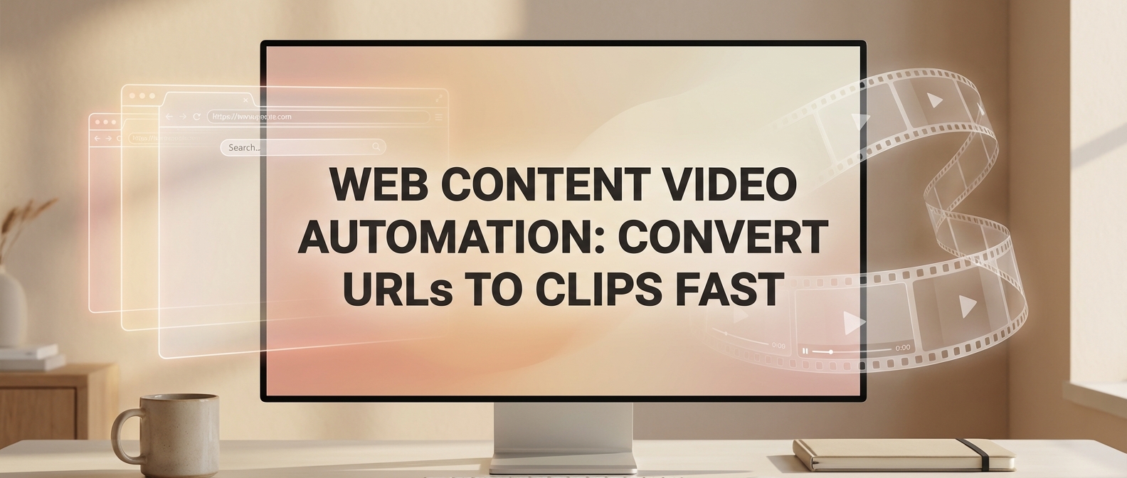 Web Content Video Automation: Convert URLs to Clips Fast