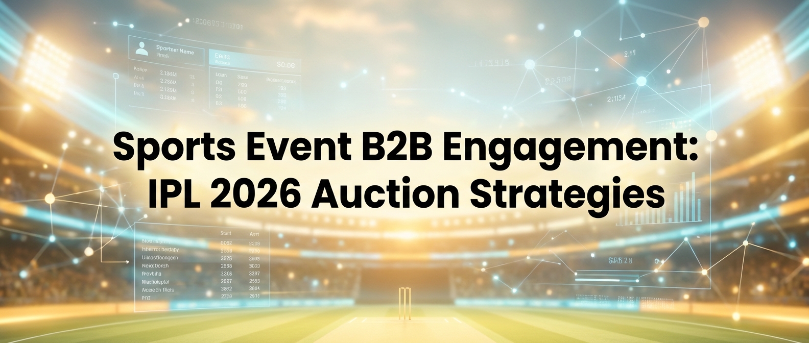 Sports Event B2B Engagement: IPL 2026 Auction Strategies