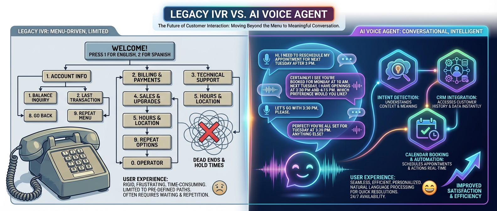 AI voice agent for lead generation calling prospects and booking SaaS demos