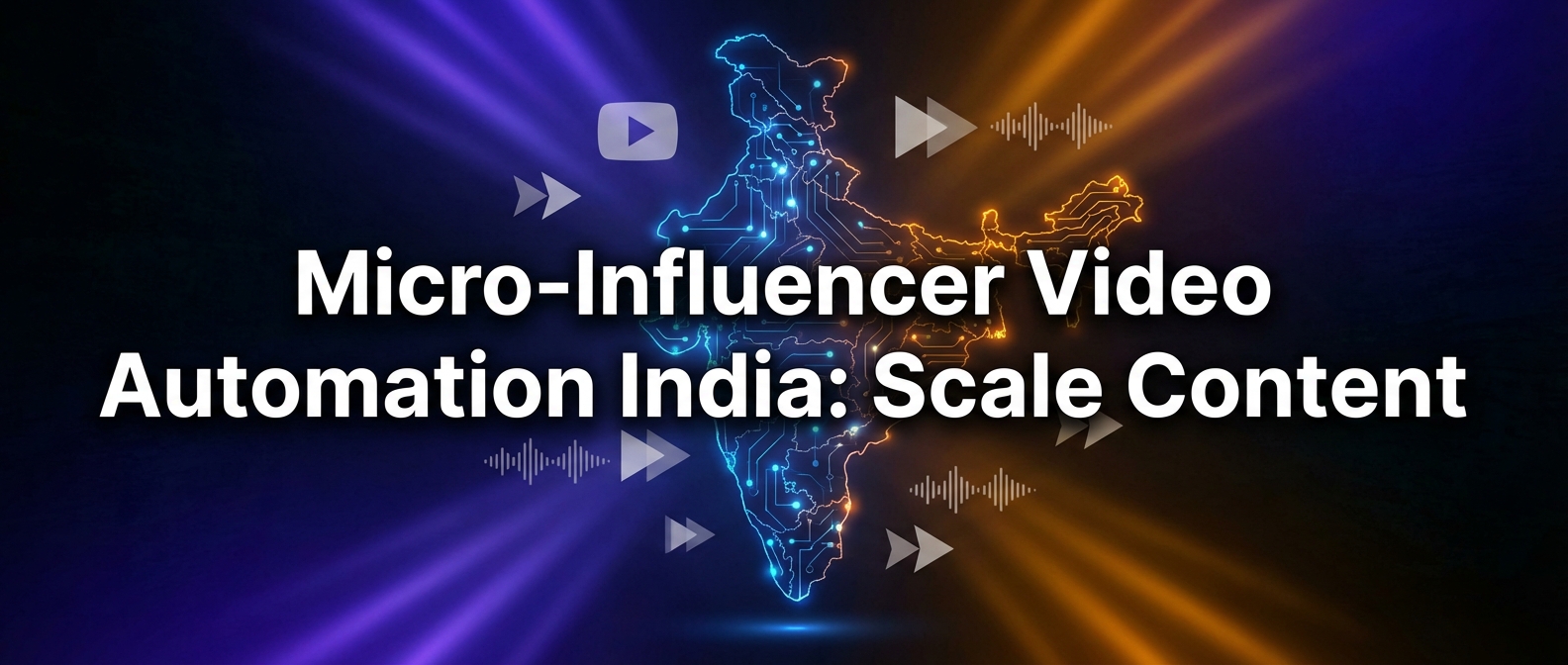 Micro-Influencer Video Automation India: Scale Content