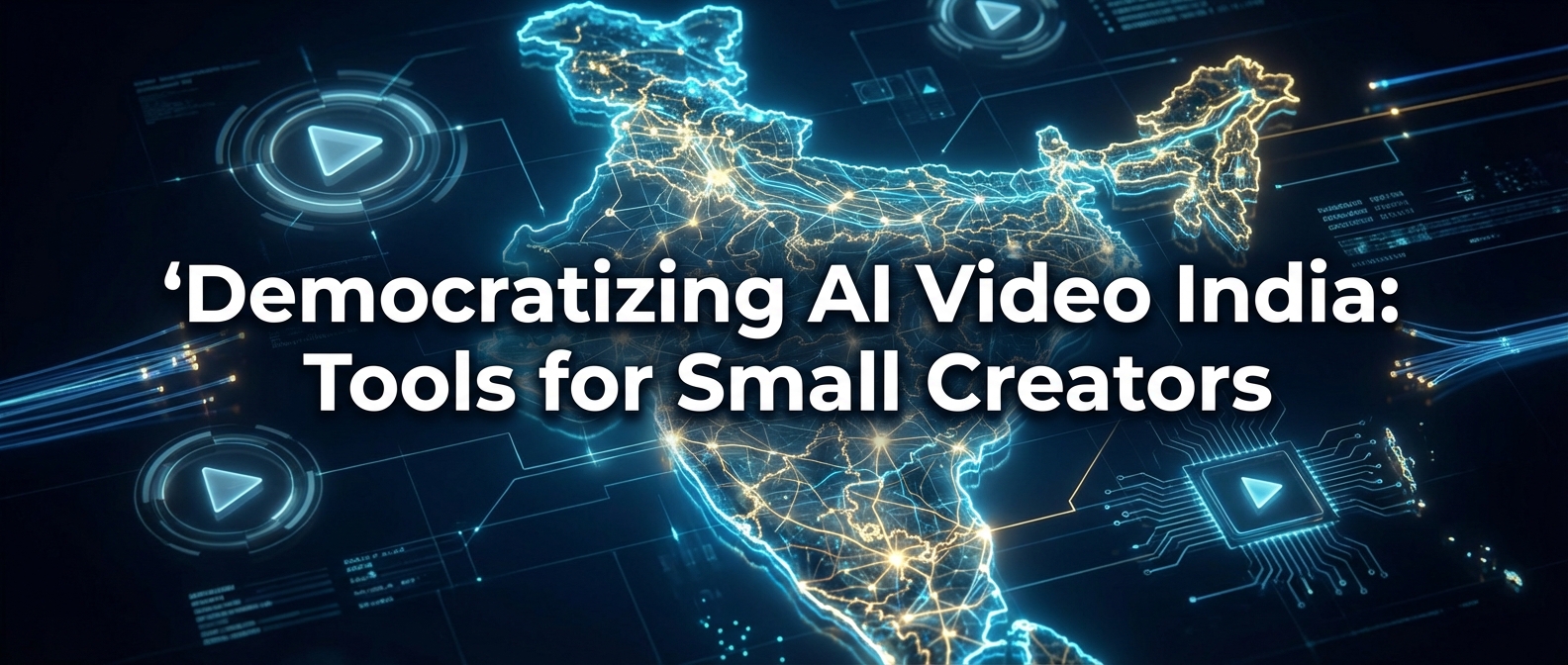 Democratizing AI Video India: Tools for Small Creators