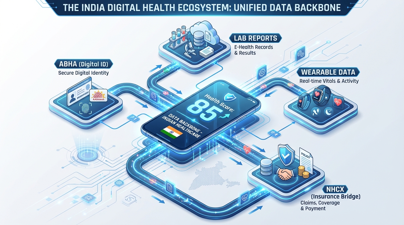 ABDM and NHCX data backbone powering personalized preventive care