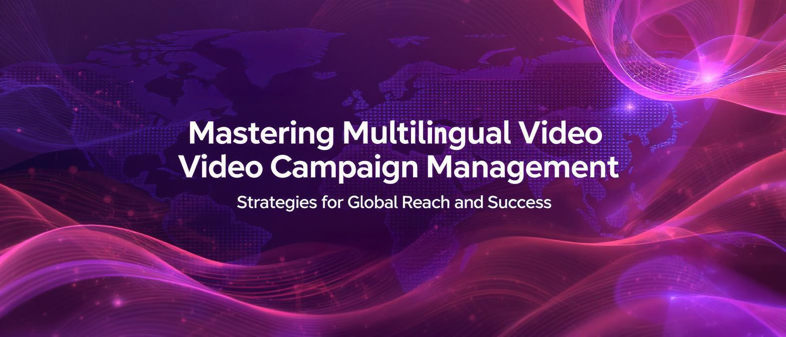 Mastering Multilingual Video Campaign Management: Strategies for Global Reach and Success